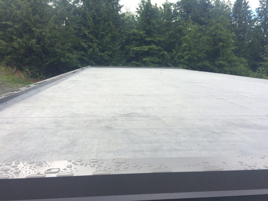 finished roof membrane
